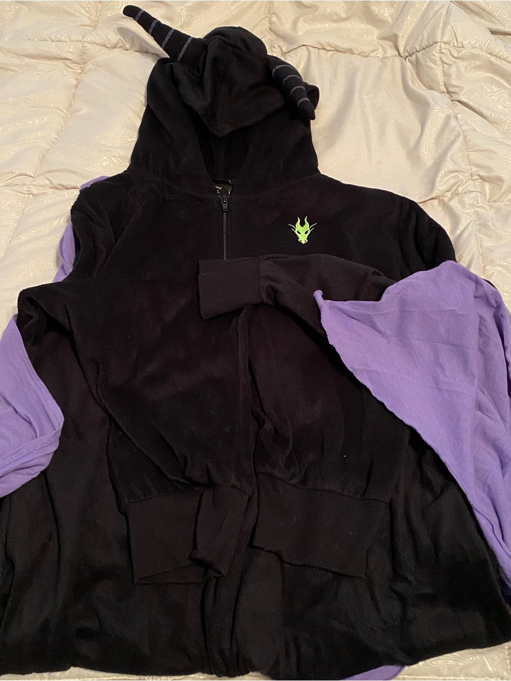 Disney Villains Malificent one piece pajama